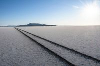 California Desert Landscape: Sunny and Clear Sky