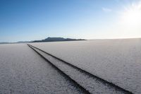 California Desert Landscape: Sunny and Clear Sky