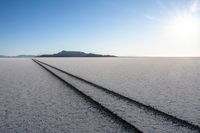 California Desert Landscape: Sunny and Clear Sky