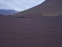 California Desert: Mountains and Sand Dunes