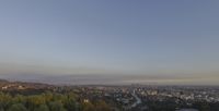 California Evening: Urban Haze Overlook