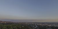 California Evening: Urban Haze Overlook