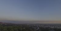 California Evening: Urban Haze Overlook