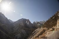 California Highlands: Aerial View of Mountain Range 001