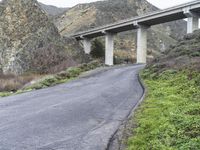 California Highway: Marvels of Architecture under Grey Skies