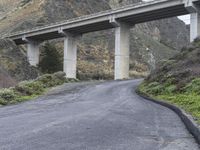 California Highway: Marvels of Architecture under Grey Skies