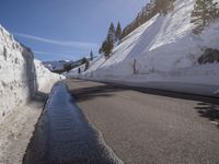 California Highway: Navigating the Mountain Pass in Winter