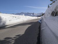 California Highway: Navigating the Mountain Pass in Winter