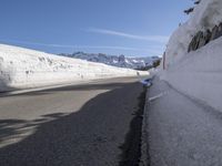 California Highway: Navigating the Mountain Pass in Winter