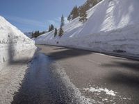 California Highway: Navigating the Mountain Pass in Winter