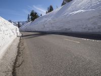 California Highway: Navigating the Mountain Pass in Winter