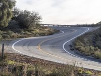 California Highway - Scenic Road Trip through Mountain Pass