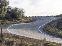 California Highway - Scenic Road Trip through Mountain Pass