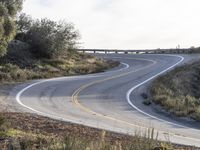 California Highway - Scenic Road Trip through Mountain Pass