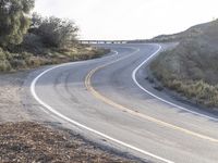 California Highway - Scenic Road Trip through Mountain Pass