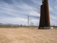California's Industrial Landscape: Gravel and Dirt Areas