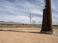 California's Industrial Landscape: Gravel and Dirt Areas