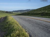 California Landscape with Clear Sky and Contrails