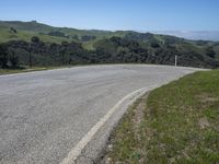 California Landscape: Clear Sky on a Mountain Pass