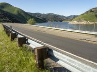 California Landscape: Clear Sky Over the Mountain Range