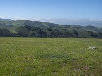 California Landscape: Grassy Mountains and Open Space