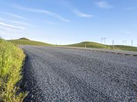 California Landscape with Green Fields and Rolling Hills