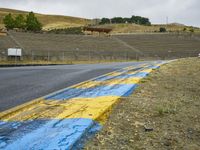 California Landscape: Grey Sky Road