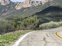 California Landscape: Mountain Range Under a Clear Sky