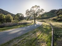 California Landscape: Mountains Under Clear Skies