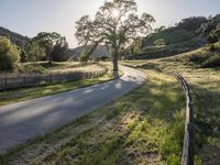 California Landscape: Mountains Under Clear Skies