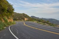 California Landscape: Nature's Beauty with Clouds in the Sky