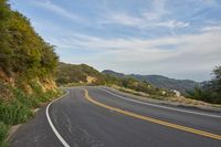 California Landscape: Nature's Beauty with Clouds in the Sky