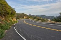 California Landscape: Nature's Beauty with Clouds in the Sky