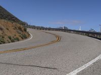 California Landscape: Nature and Trees with Yellow Line