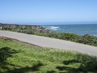 California Landscape: A Road with an Ocean View