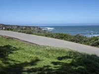 California Landscape: A Road with an Ocean View