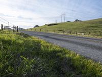 California Landscape on a Sunny Day: Green Grass and Sunshine