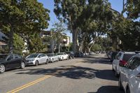 California Low Residential Area: A Day with Clear Skies