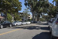 California Low Residential Area: A Day with Clear Skies