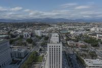 California Metropolitan Area Overlooking City 001