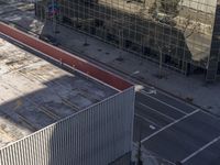 California Modern Architecture: Asphalt Road in Downtown LA