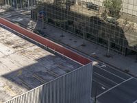 California Modern Architecture: Asphalt Road in Downtown LA