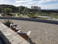 California Modern Architecture: Daytime Landscape View