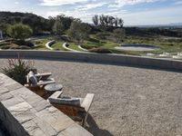 California Modern Architecture: Daytime Landscape View