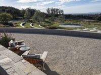 California Modern Architecture: Daytime Landscape View