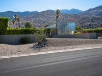 California Mountain Home with Palm Tree in Desert (002)