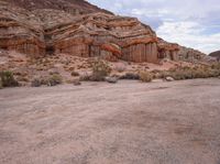 California Mountain Landscape: Rock Wall Formation