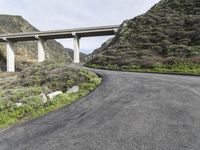 California Mountain Landscape: A Rugged Road Through the Highlands