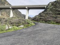 California Mountain Landscape: A Rugged Road Through the Highlands