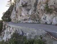 California Mountain Pass at Dawn